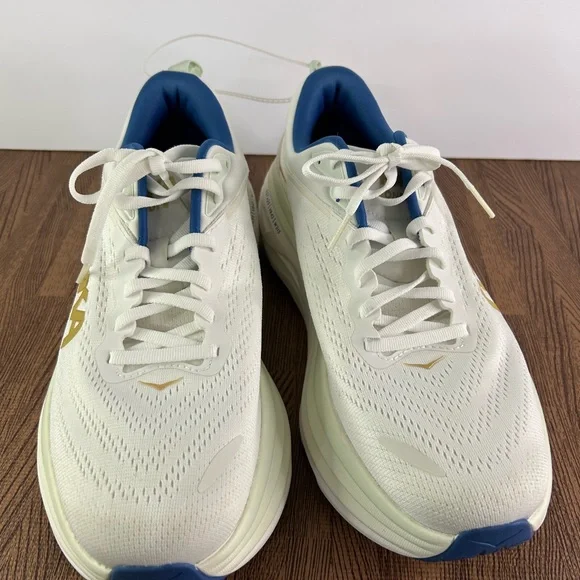 Hoka One One Men's Bondi 8 FTG Frost gold Medium Width brand NEW Size 9.5